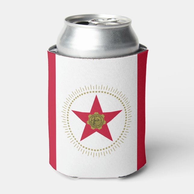 Flag of Birmingham, Alabama Can Cooler (Can Front)