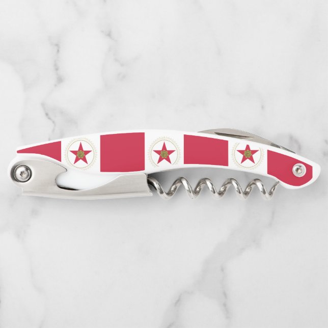 Flag of Birmingham, Alabama Waiter's Corkscrew (Front)