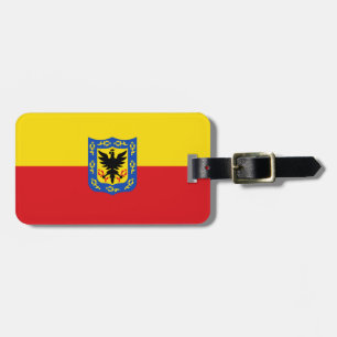 Flag of Bogota, Colombia Luggage Tag