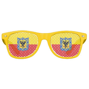 Flag of Bogota, Colombia Retro Sunglasses