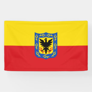Flag of Bogotá (Colombian Capital City) Banner