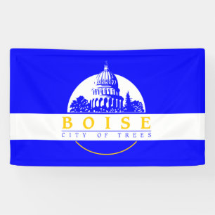 Flag of Boise (Idaho City) Banner