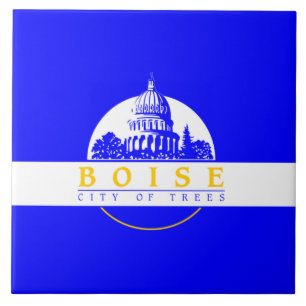 Flag of Boise (Idaho City) Ceramic Tile