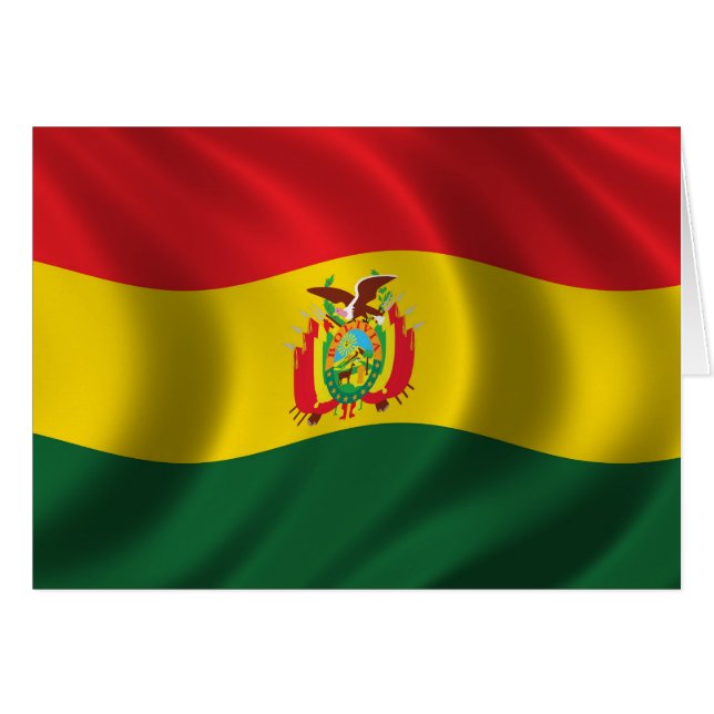 Flag of Bolivia (Front Horizontal)
