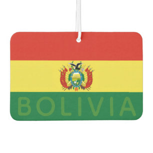 Flag of Bolivia Car Air Freshener
