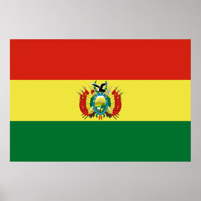Flag of Bolivia Poster (Front)