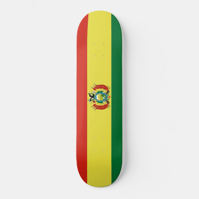 Flag of Bolivia Skateboard (Front)