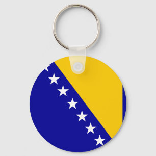 Flag of Bosnia and Herzegovina Key Ring