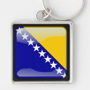 Flag of Bosnia and Herzegovina Key Ring