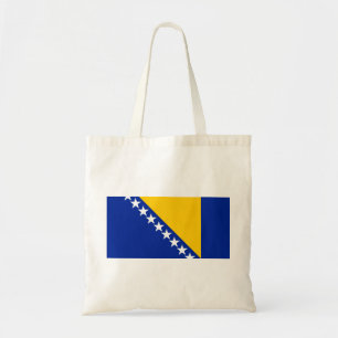 Flag of Bosnia and Herzegovina Tote Bag