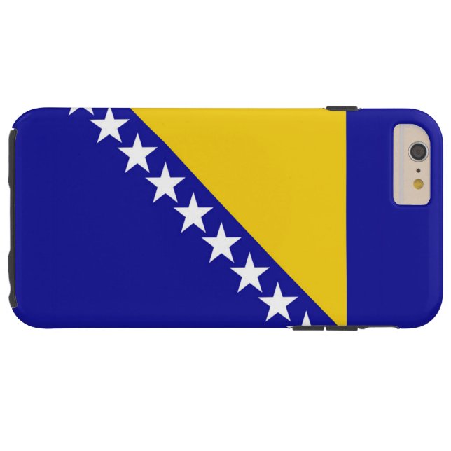 Flag of Bosnia Herzegovina Case-Mate iPhone Case (Back Horizontal)