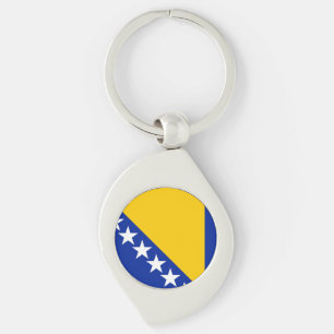 Flag of Bosnia Herzegovina Key Ring