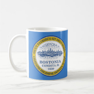 Flag of Boston, Massachusetts Coffee Mug