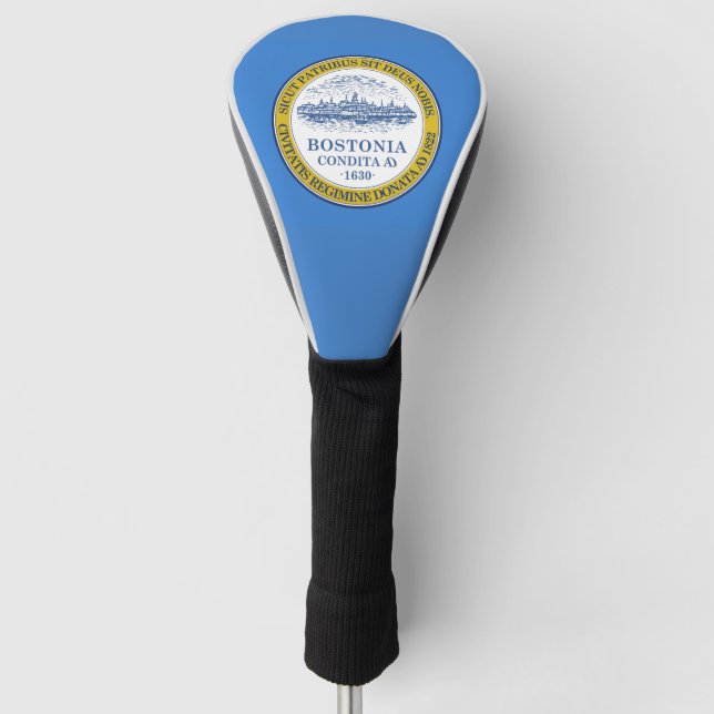 Flag of Boston, Massachusetts Golf Head Cover (Front)