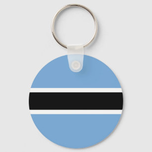 Flag of Botswana Keychain