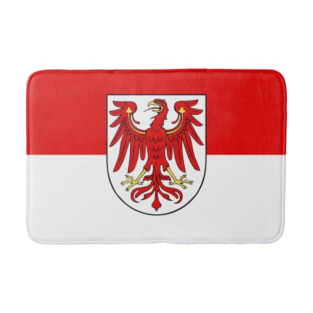 Flag of Brandenburg Bathroom Mat (Front)