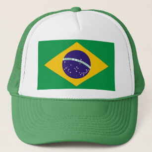Flag of Brazil Bandeira do Brasil Trucker Hat
