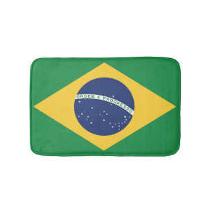 Flag of Brazil Bath Mat
