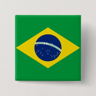 Flag of Brazil, Brazilian 15 Cm Square Badge