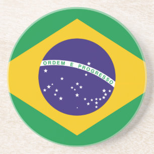 Flag of Brazil Coaster