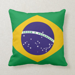 Flag of Brazil Cushion