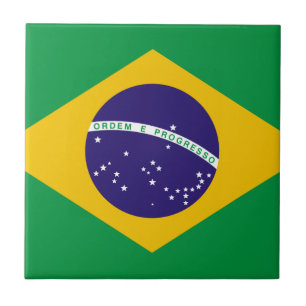 Flag of Brazil Tile