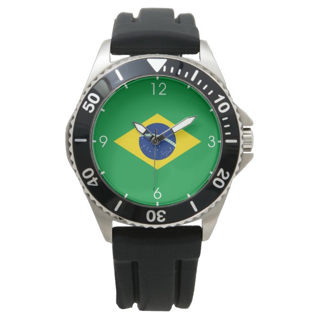 Flag of Brazil Watch (Front)