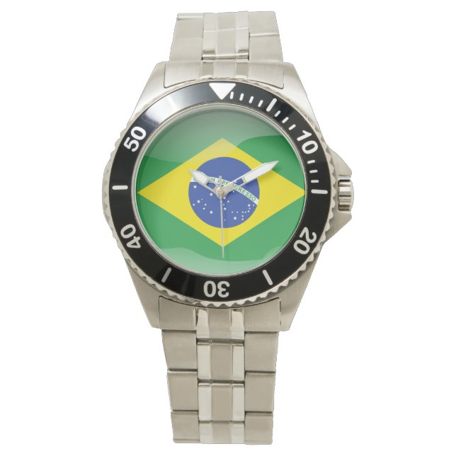 Flag of Brazil Watch (Front)