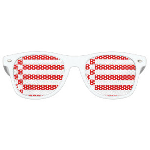 Flag of Bremen Retro Sunglasses