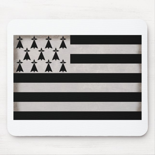 Flag of Brittany Mouse Pad (Front)
