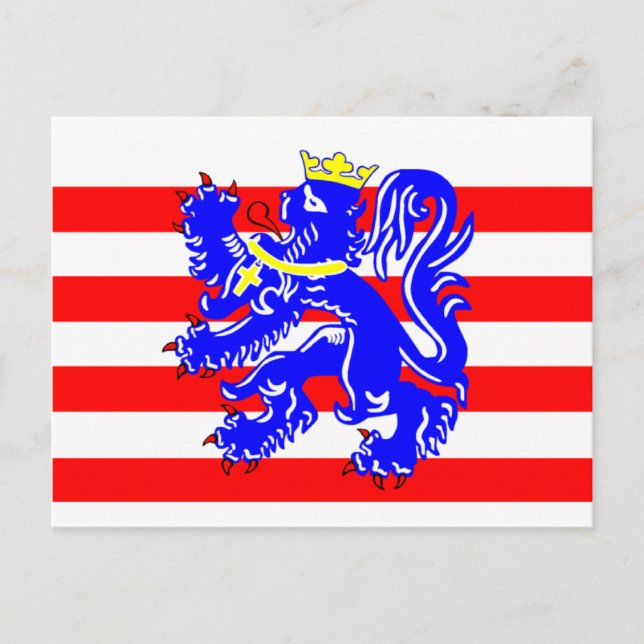 Flag of Bruges Postcard (Front)