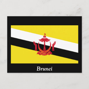 Flag of Brunei Postcard