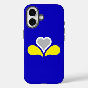 Flag of Brussels, Belgium  iPhone 16 Case