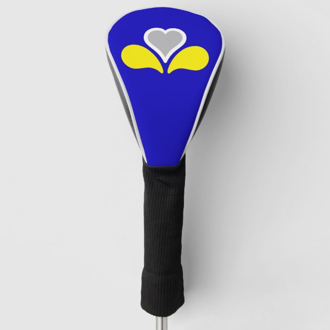 Flag of Brussels, Belgium Golf Head Cover (Front)