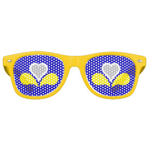 Flag of Brussels, Belgium Retro Sunglasses
