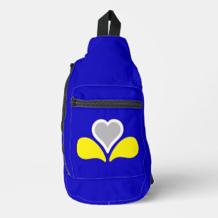 Flag of Brussels, Belgium  Sling Bag