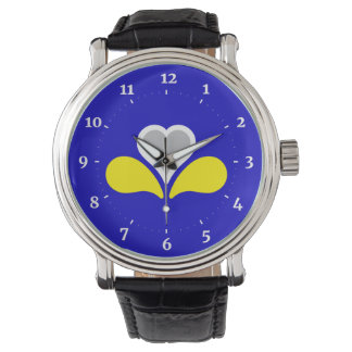 Flag of Brussels, Belgium Wristwatch