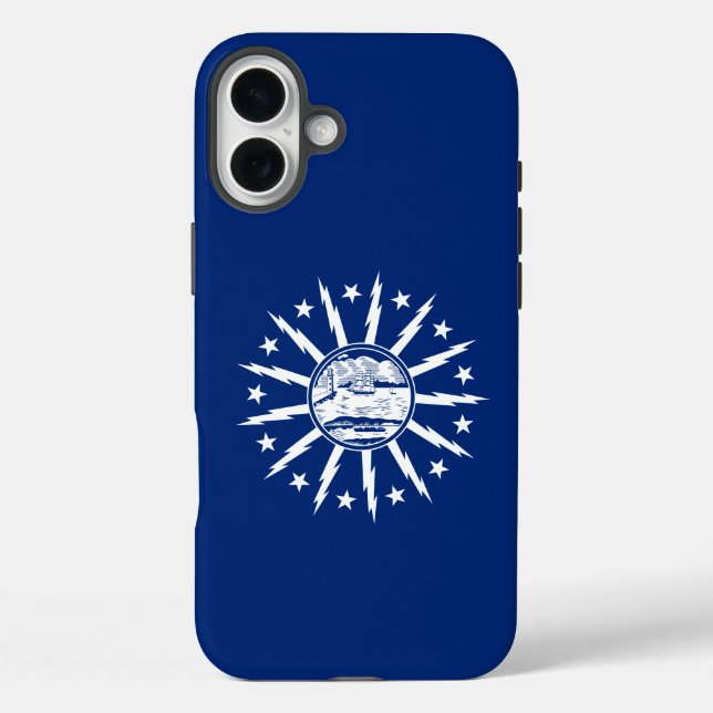 Flag of Buffalo, New York Case-Mate iPhone Case (Back)