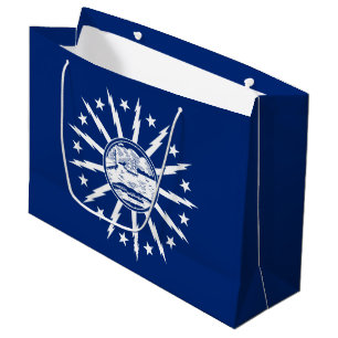 Flag of Buffalo, New York Large Gift Bag