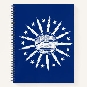 Flag of Buffalo, New York Notebook