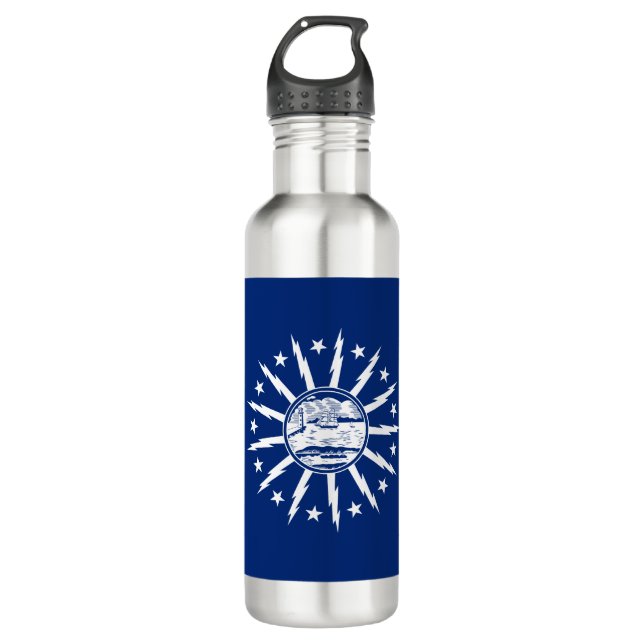 Flag of Buffalo, New York Stainless Steel Water Bo 710 Ml Water Bottle (Front)