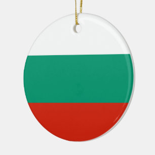 Flag of Bulgaria Ceramic Ornament
