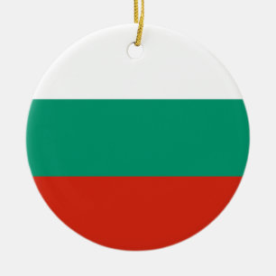 Flag of Bulgaria Ceramic Ornament
