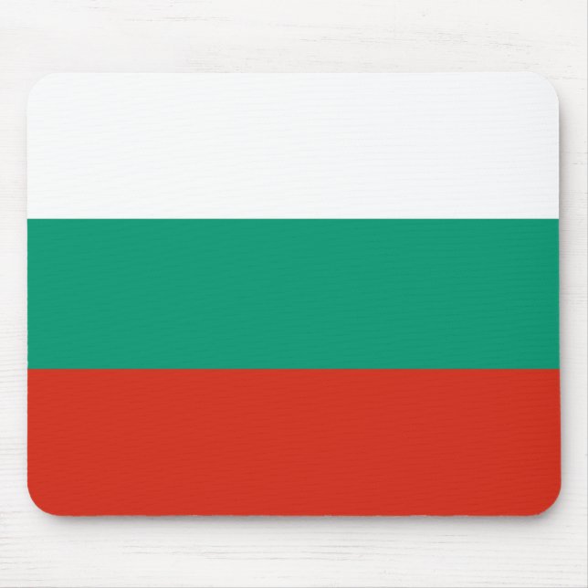 Flag of Bulgaria Mouse Pad (Front)