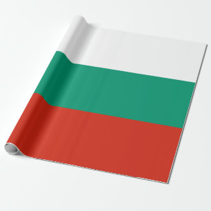 Flag of Bulgaria Wrapping Paper
