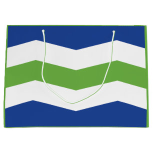 Flag of Burlington, Vermont Large Gift Bag