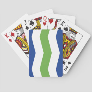 Flag of Burlington, Vermont Playing Cards