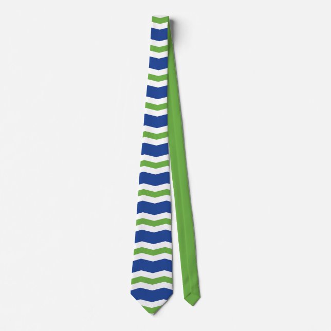 Flag of Burlington, Vermont Tie (Front)