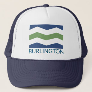 Flag of Burlington, Vermont Trucker Hat
