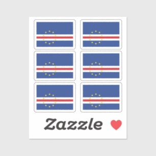 Flag of Cabo Verde Collection pack of 6